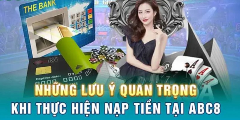 Điều kiện đủ để nạp tiền ABC8